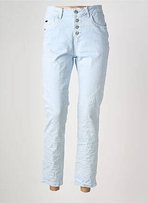 Pantalon slim stretch taille normale bleu KAROSTAR femme