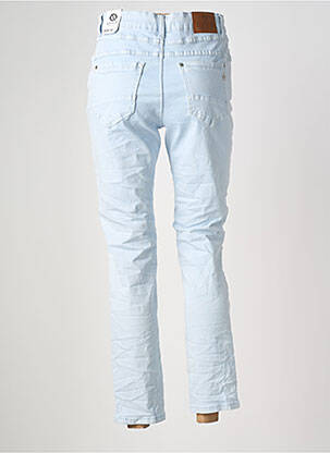 Pantalon slim stretch taille normale bleu KAROSTAR femme