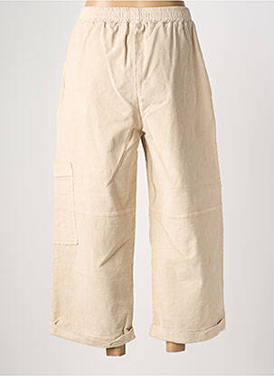 Pantalon large poches taille normale beige JOHANNA PARIS femme