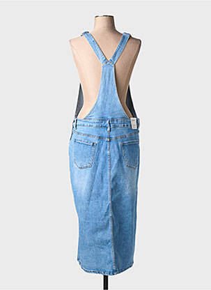 Robe longue sans manche sans manche bleu G-SMACK femme