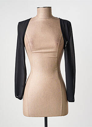 Boléro manches longues noir EDAS femme