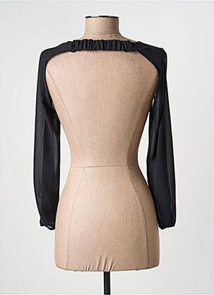 Boléro manches longues noir EDAS femme