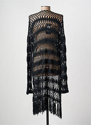 Gilet manches longues coupe cintrée noir GAUDI femme
