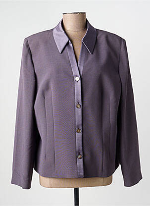 Veste casual poches violet WEILL femme