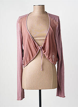 Gilet manches longues stretch violet MADO ET LES AUTRES femme