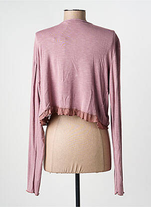 Gilet manches longues stretch violet MADO ET LES AUTRES femme