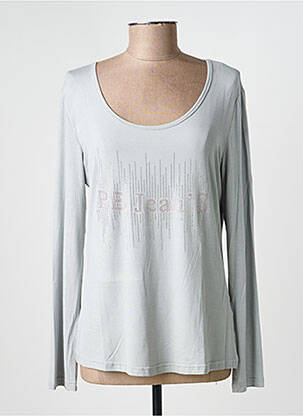 T-shirt manches longues manches longues gris PAUL BRIAL femme