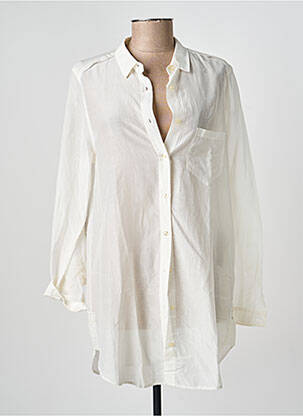 Tunique manches longues légère et transparente beige HUGO BOSS femme