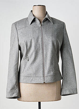 Veste casual poches gris APRIORI femme