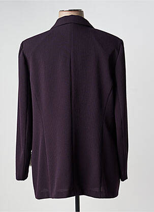 Blazer coupe cintrée violet FRANK WALDER femme