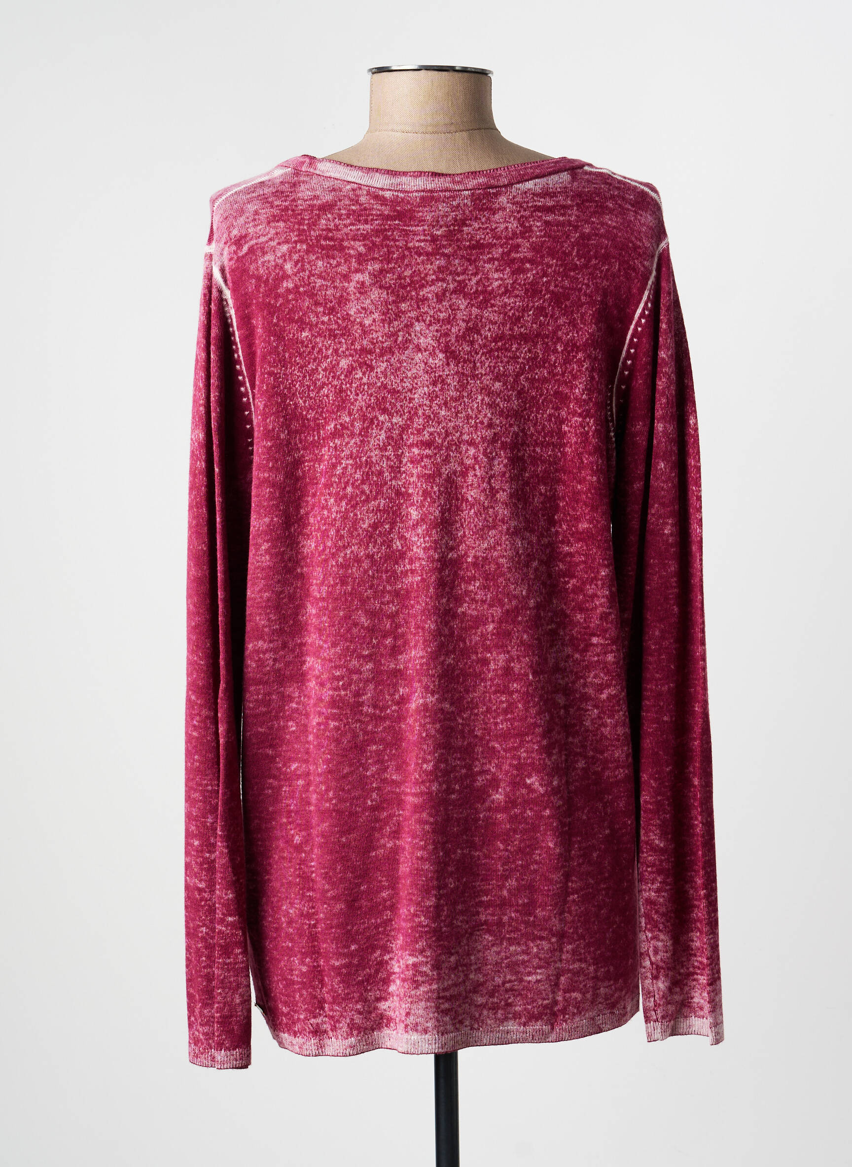 Gilet manches longues coupe cintrée rouge HUGO BOSS femme