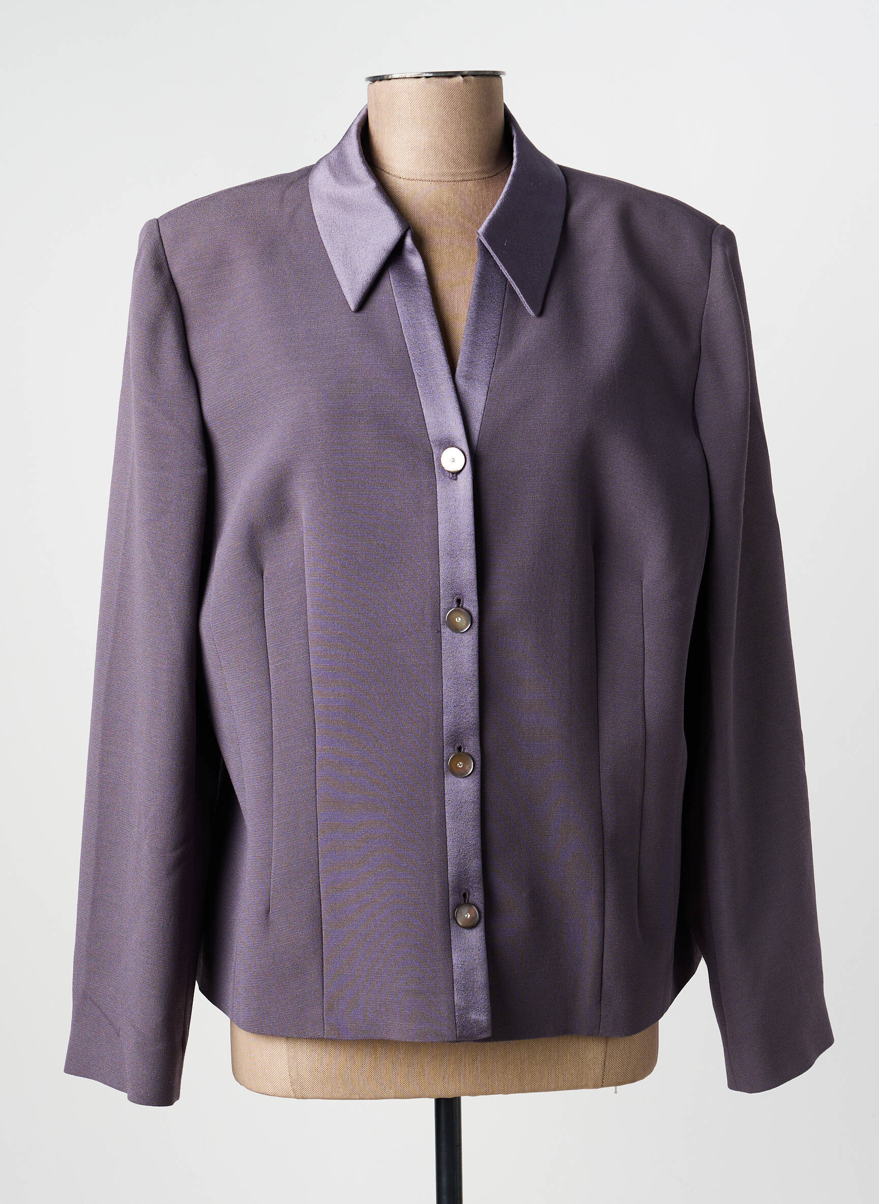 Veste casual poches violet WEILL femme