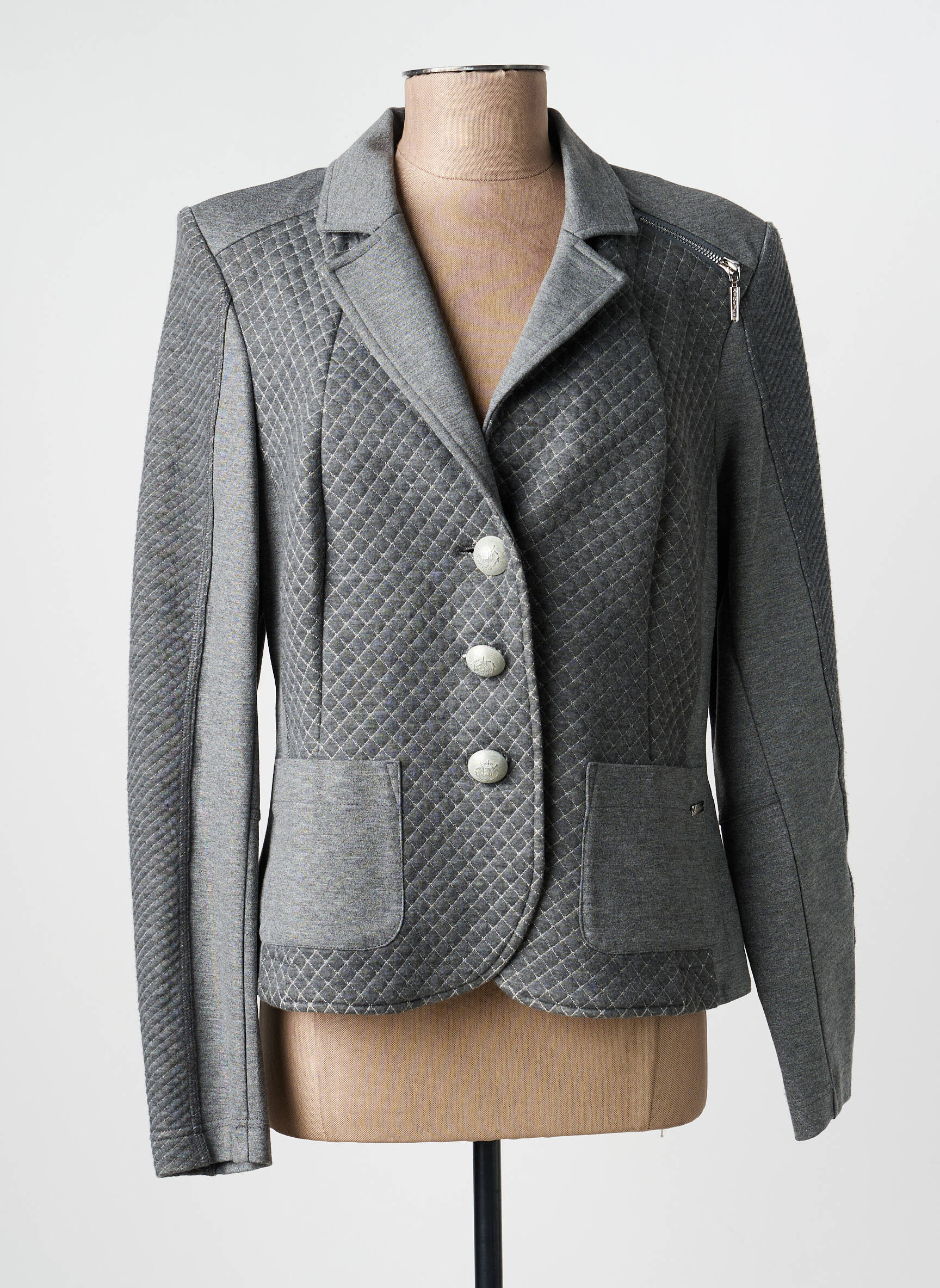 Blazer poches gris AIRFIELD femme