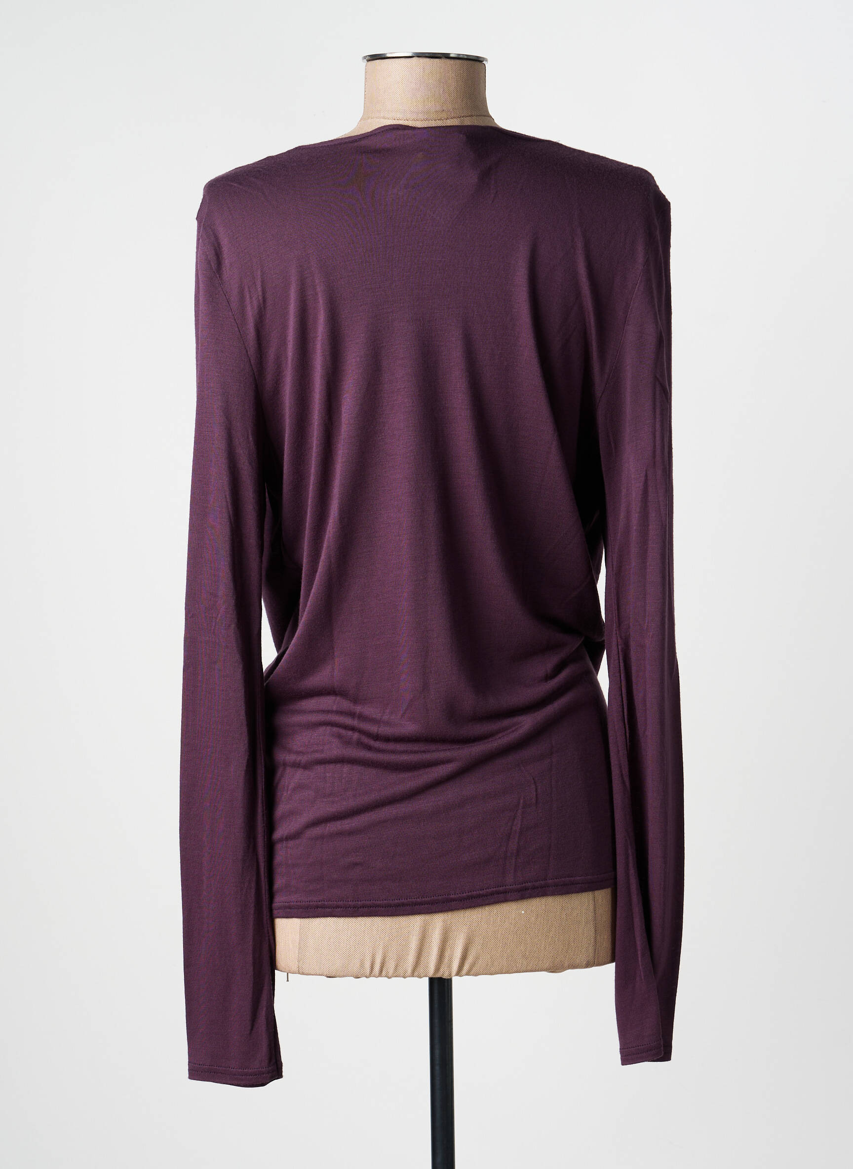 Top manches longues manches longues violet KATMAI femme