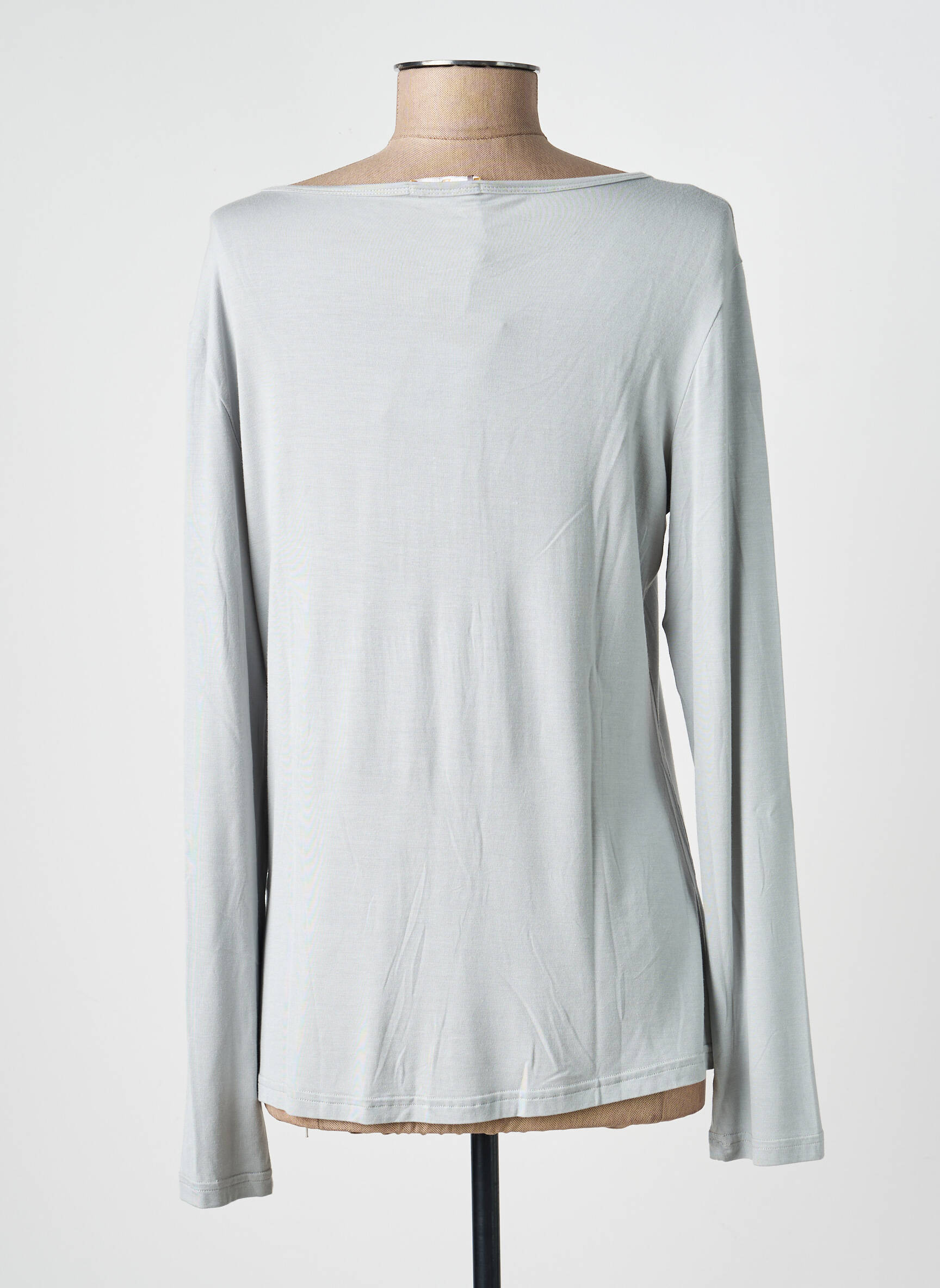 T-shirt manches longues manches longues gris PAUL BRIAL femme