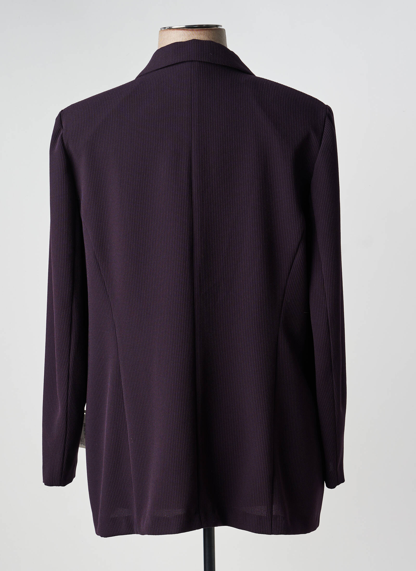 Blazer coupe cintrée violet FRANK WALDER femme