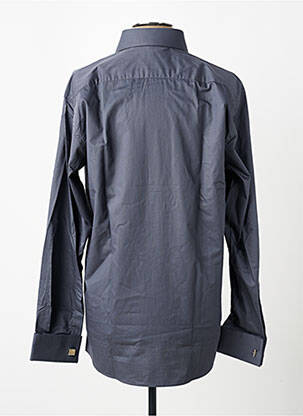 Chemise manches longues coupe cintrée gris PIERRE CARDIN homme
