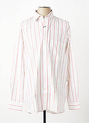 Chemise manches longues poches rouge PIERRE CARDIN homme
