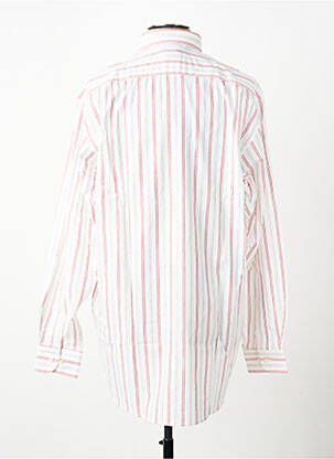 Chemise manches longues poches rouge PIERRE CARDIN homme