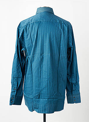 Chemise manches longues poches bleu PIERRE CARDIN homme