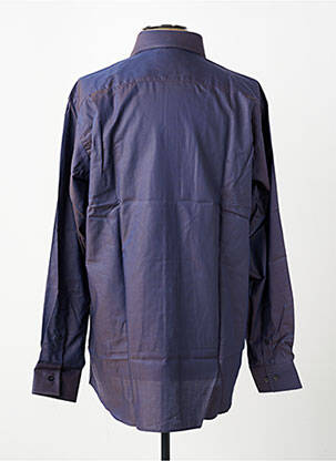 Chemise manches longues poches violet PIERRE CARDIN homme