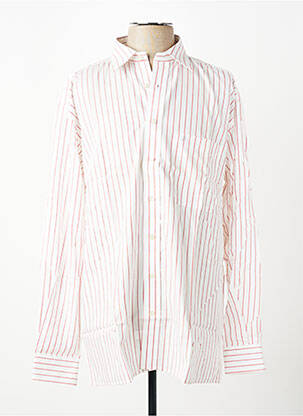 Chemise manches longues poches rouge ETERNA homme
