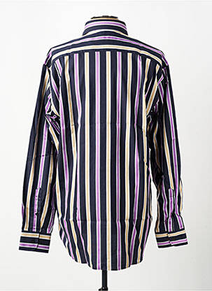 Chemise manches longues poches violet PIERRE CARDIN homme