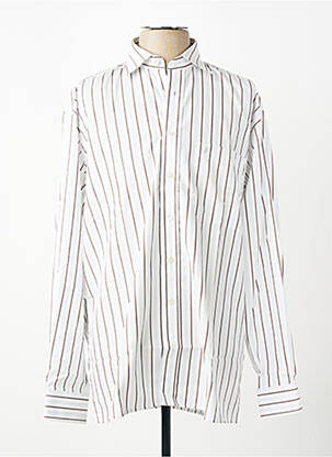 Chemise manches longues poches beige ETERNA homme