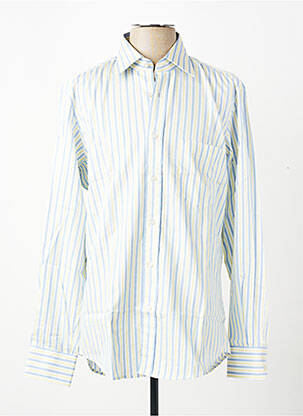 Chemise manches longues poches bleu HUGO BOSS homme