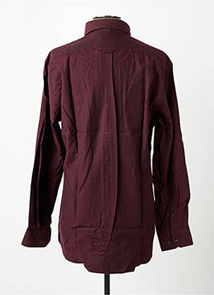 Chemise manches longues poches rouge JEAN CHANCEL homme