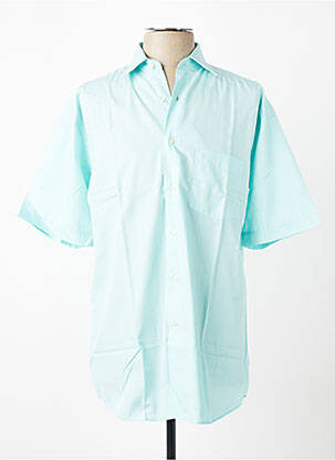 Chemise manches courtes poches bleu PIERRE CARDIN homme