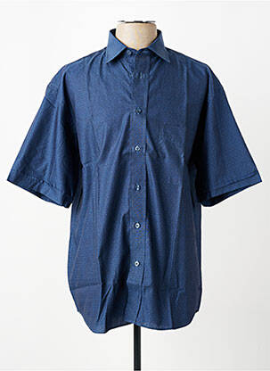 Chemise manches courtes poches bleu PLAYBOY homme