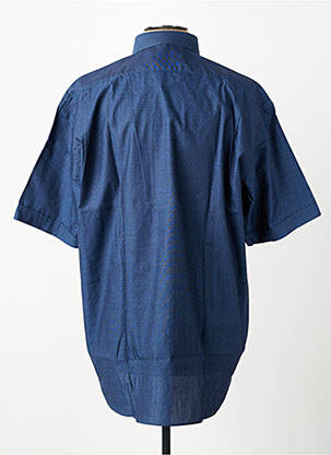 Chemise manches courtes poches bleu PLAYBOY homme