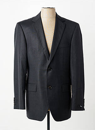 Blazer finition intérieure doublure imprimée noir HUGO BOSS homme