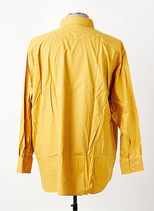 Chemise manches longues poches jaune PIERRE CARDIN homme