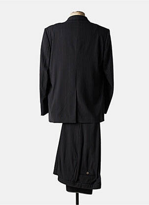 Costume de ville coupe cintrée noir BRUNO SAINT HILAIRE homme