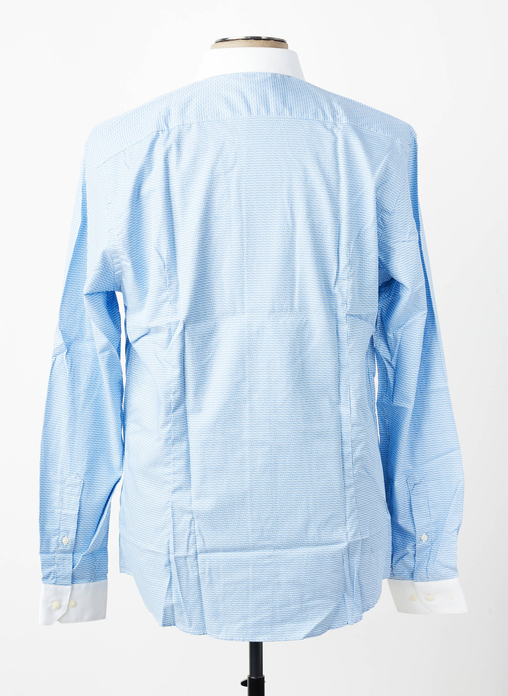 Chemise manches longues imprimé fantaisie bleu PIERRE CARDIN homme