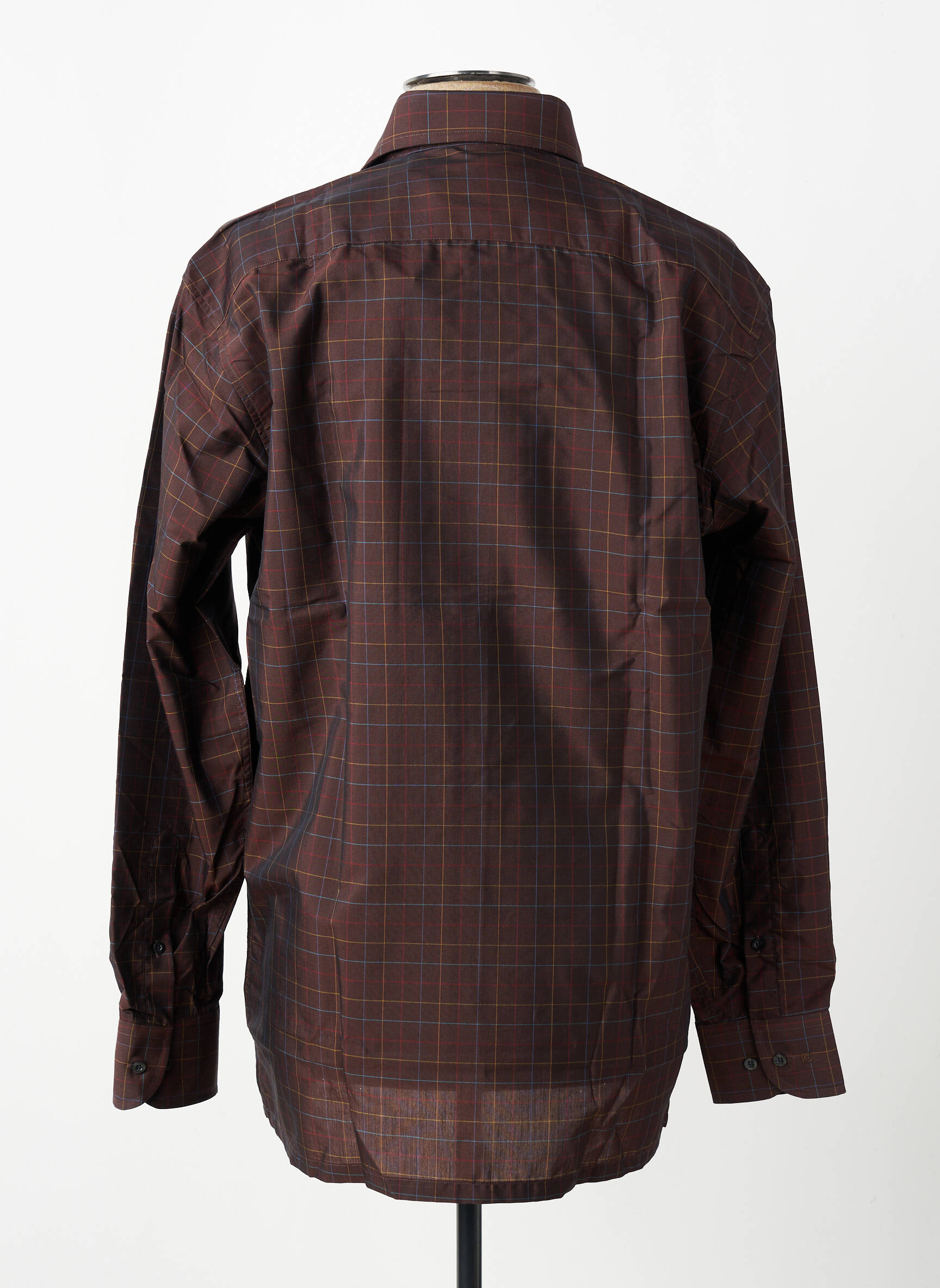 Chemise manches longues poches marron PIERRE CARDIN homme