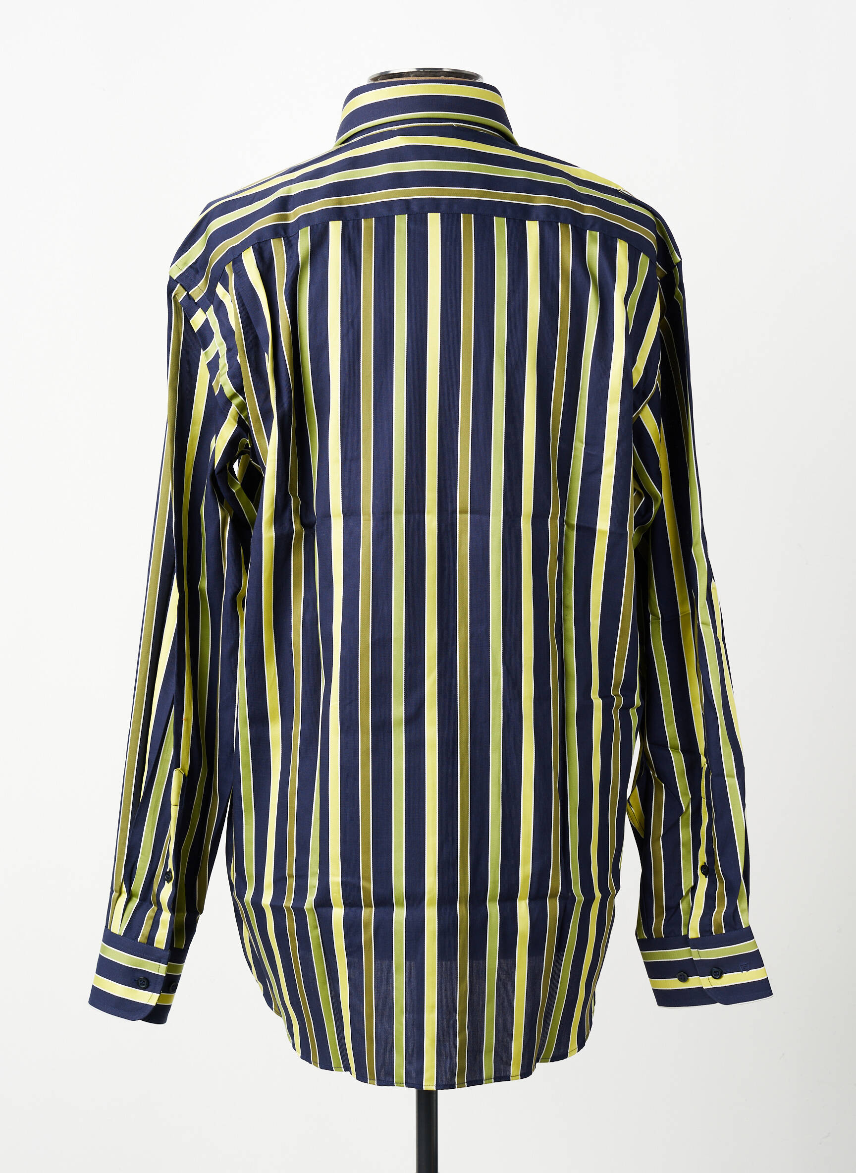 Chemise manches longues poches bleu PIERRE CARDIN homme