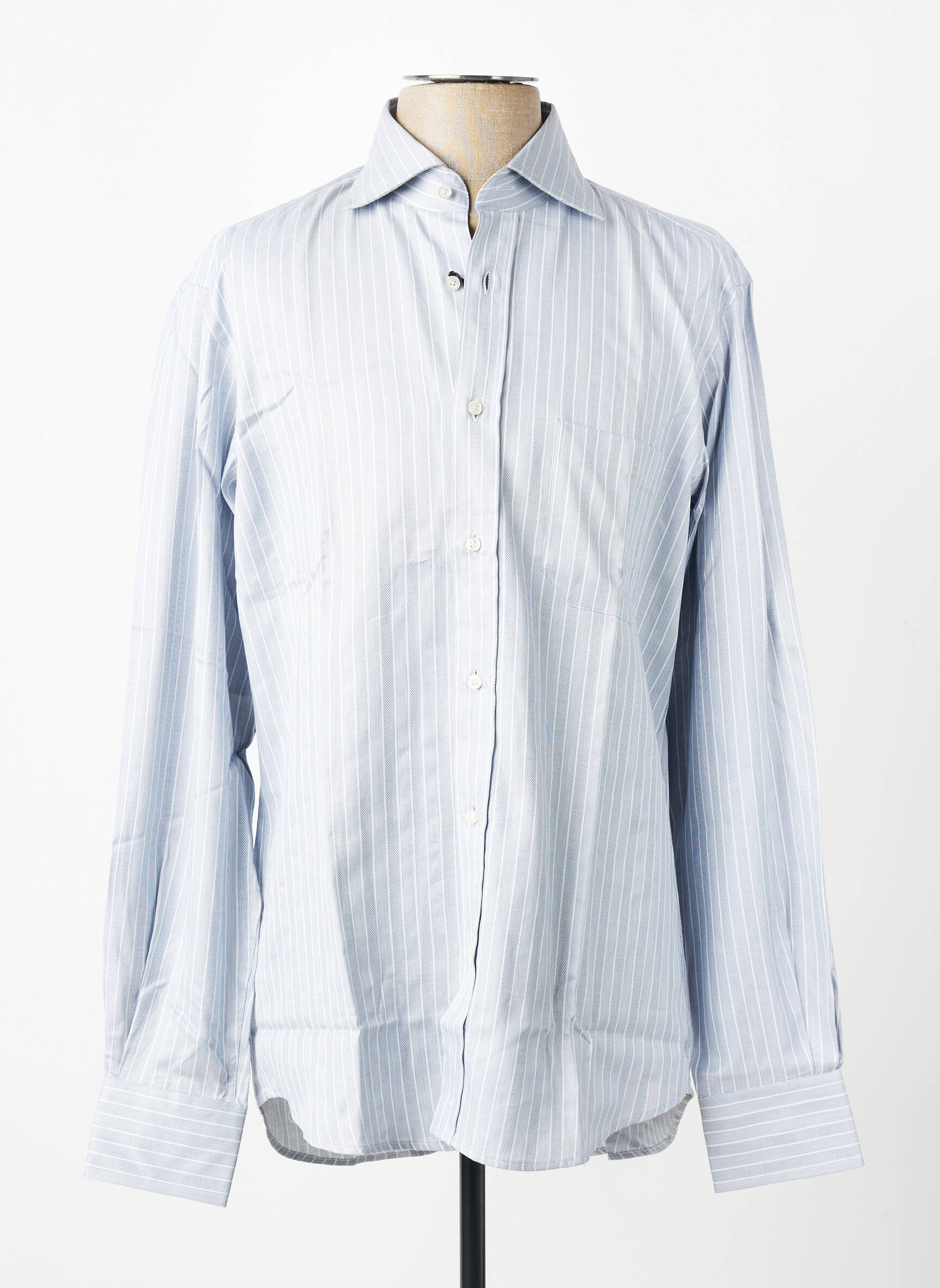Chemise manches longues poches bleu HUGO BOSS homme