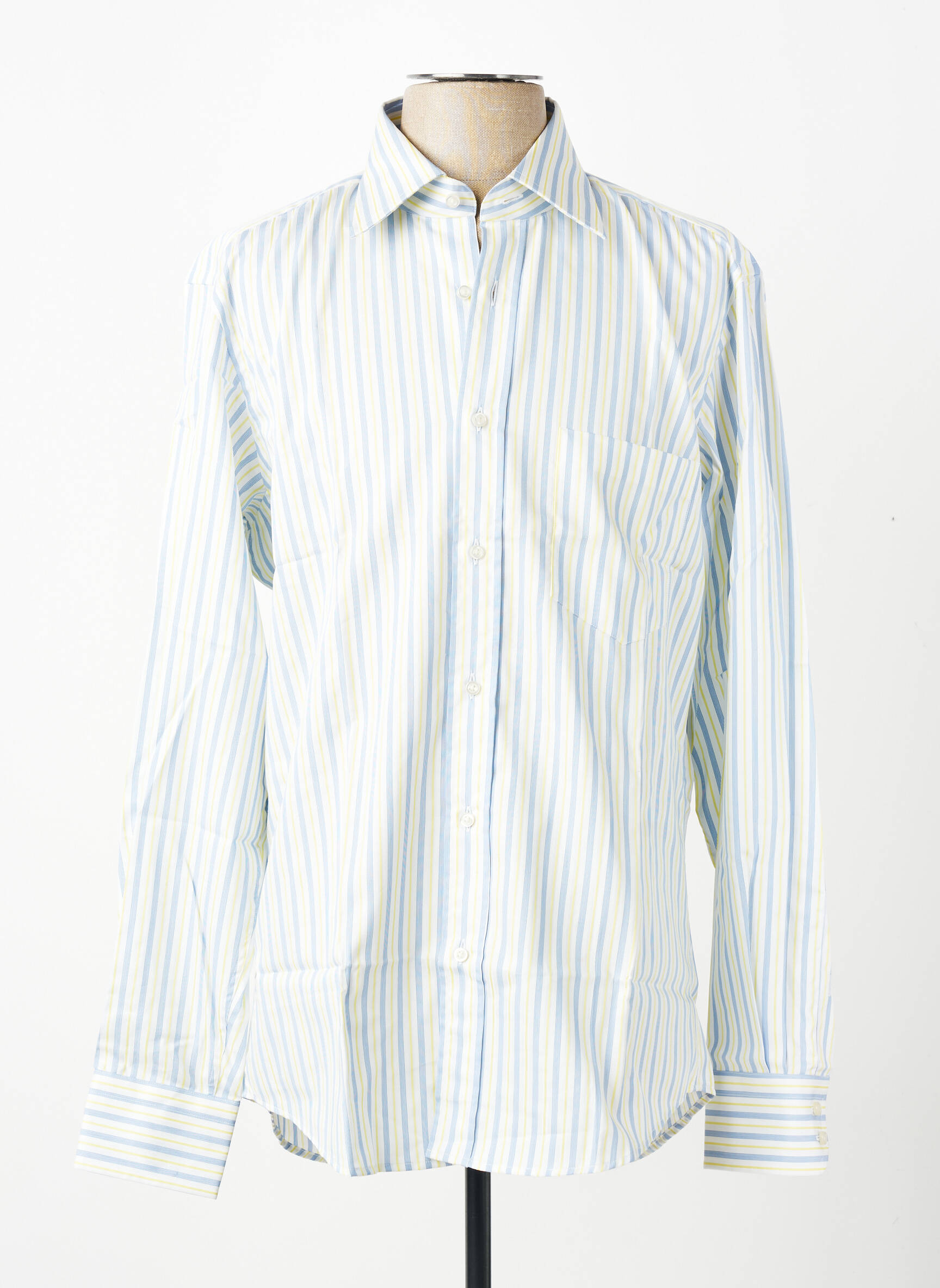 Chemise manches longues poches bleu HUGO BOSS homme