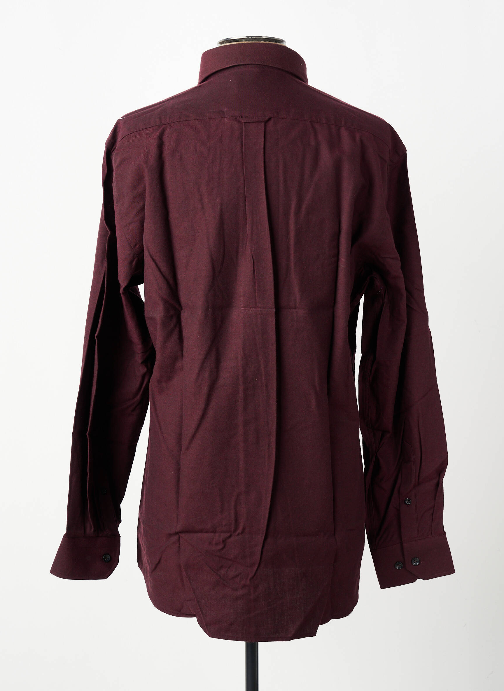 Chemise manches longues poches rouge JEAN CHANCEL homme