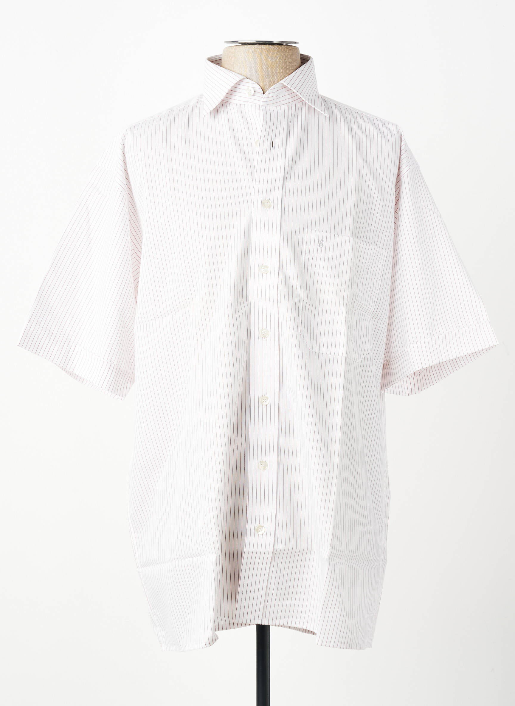 Chemise manches courtes poches beige ETERNA homme
