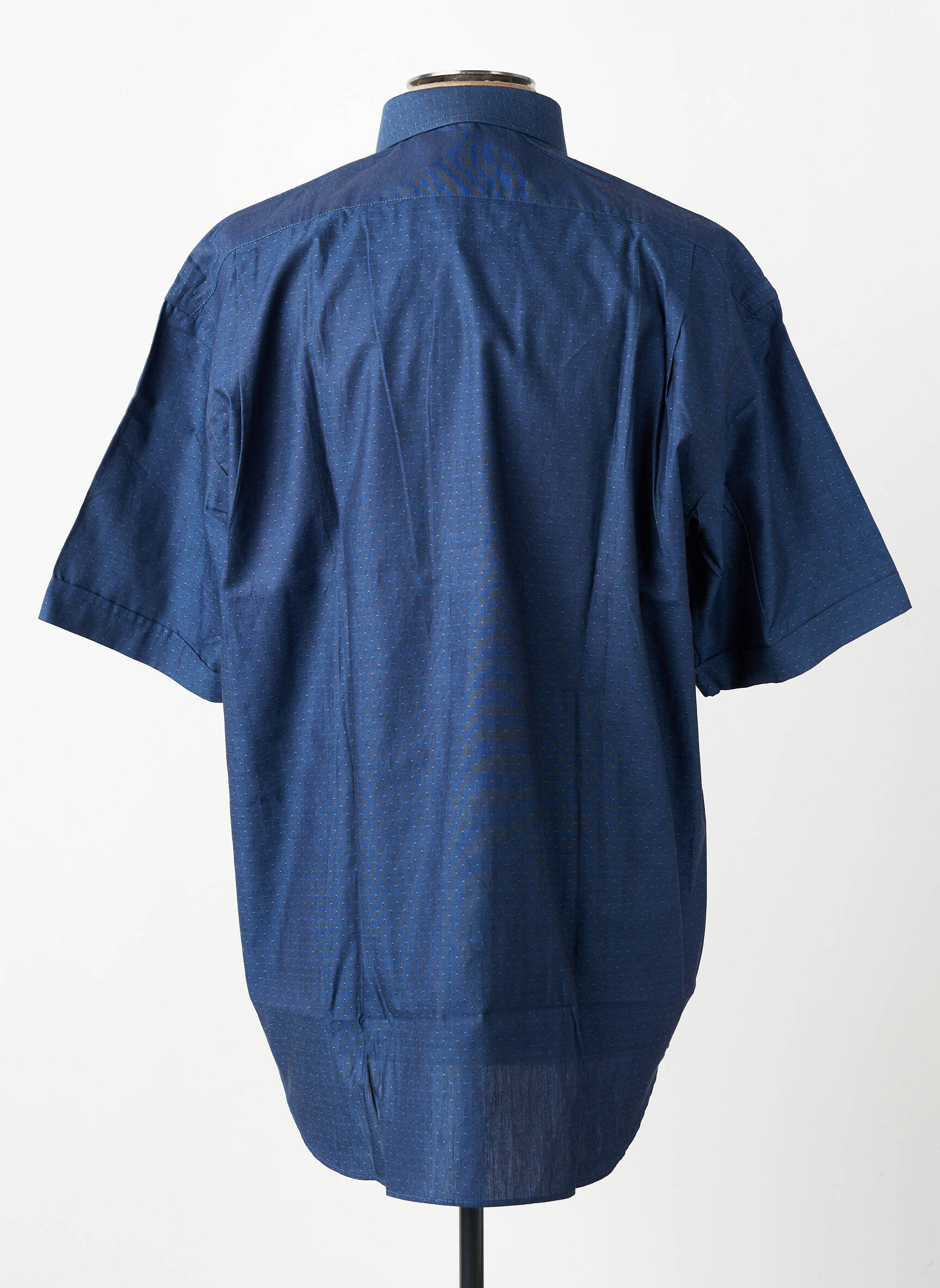 Chemise manches courtes poches bleu PLAYBOY homme