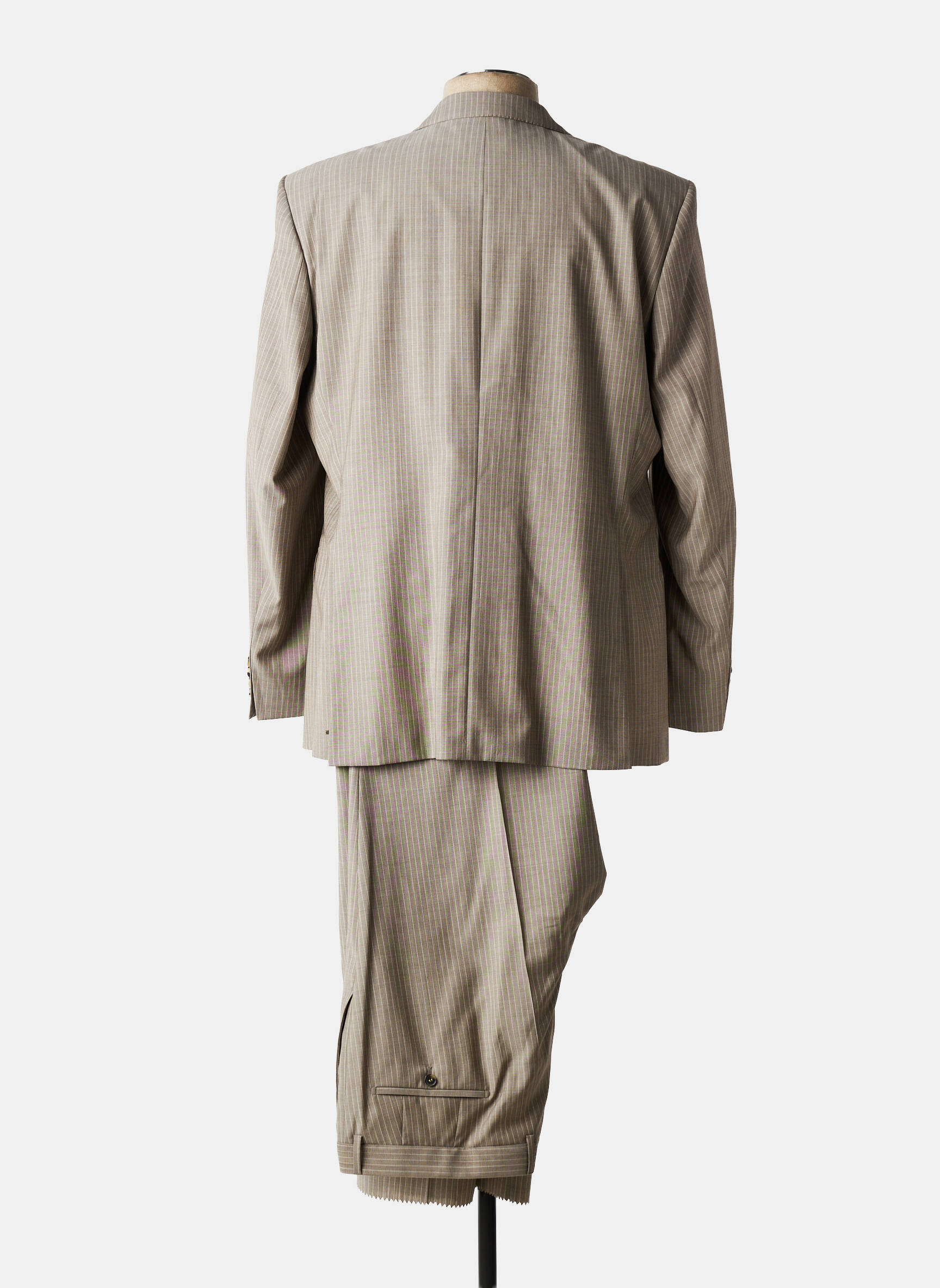 Costume de ville coupe cintrée beige HUGO BOSS homme