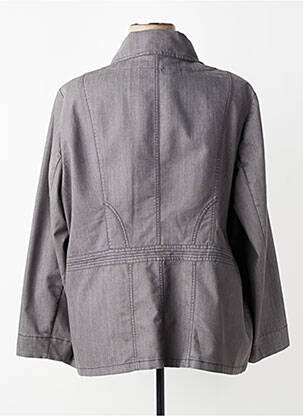 Veste casual coupe droite gris EUGEN KLEIN femme