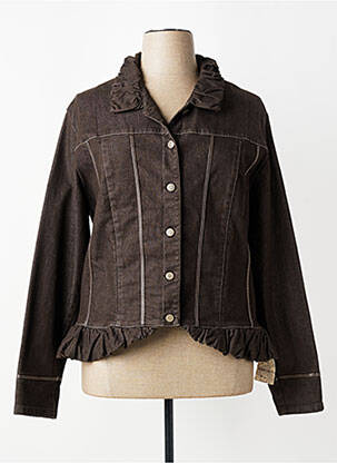 Veste casual poches marron ROSA ROSAM femme