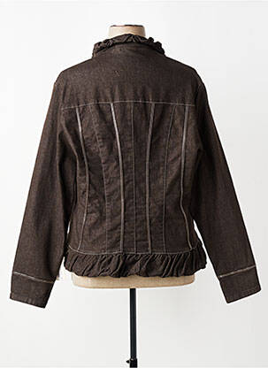 Veste casual poches marron ROSA ROSAM femme