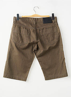 Bermuda tissage denim taille normale marron MEXX homme