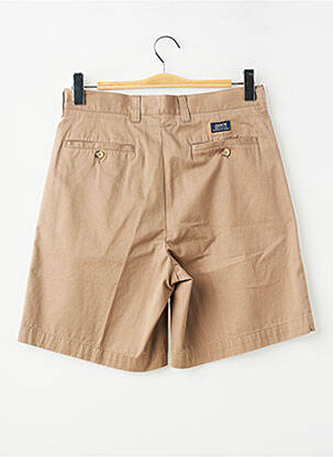 Short tissage popeline taille normale marron ARROW homme